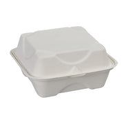 ECO PRODUCTS 6" x 6" / White / 1 Clamshell Take Out Containers