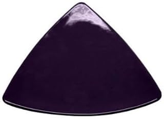CAC China TRG-9-BLU Festiware Blue Triangular Flat Plate 8 1/2" - 2 doz