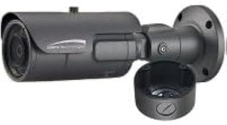 Speco Technologies Speco HTINT70TA Intensifier 2MP HD-TVI Bullet Camera with Included Junction Box, 2.7-12mm Varifocal Lens, NDAA Compliant, Dark Gray