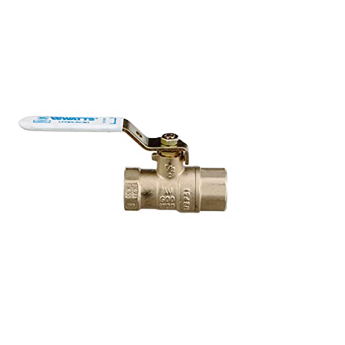 Watts 1/2 Inch / Threaded End Connections / 1 Ball Valves