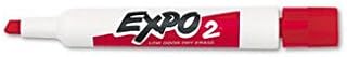 Low-Odor Dry Erase Marker MARKER,EXPO 2,CHISEL,RD (Pack of5)