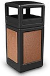 Commercial Zone 72041499 StoneTec Square & Dome Lid, Black with Sedona