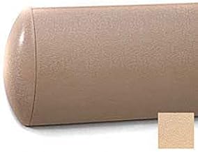 Crescent Series Wall Guard, Aluminum Retainer, 5"H x 12'L, Toffee
