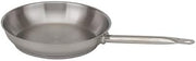 Royal Industries Frying Pan with Helper Handle, 12" x 2" HT, Stainless Steel, Commercial Grade - NSF Certified
