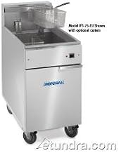 Imperial - IFS-75-EU - 75 lb Tilt-Up Element Single Pot Electric Fryer