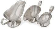 Royal Industries Gravy Boat, Stainless Steel, 8 oz, Silver