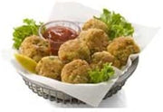 Crab House Brand Seafood Cakes, 0.50 Ounce -- 320 per case.