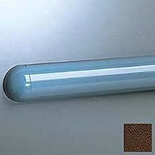 Rounded Accent Rail W/Textured Finish, 2"H x 12'L, Brown