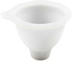 Silicone Tube Filler Funnel, White, Fifo