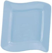 CAC China SOH-21-LBU Soho Light Blue Square Plate 12" - 1 doz