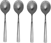 Oneida Easton 18/10 Stainless Steel Round Bowl Soup Spoon (Set of Four)