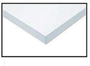 Workbench Top - ESD Square Edge, White, 96" W x 36" D x 1-1/4" Thick