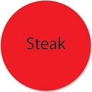 DayMark - 111228 - DuraMark 1 in Round Steak Label