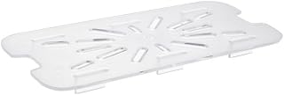 CAC Poly PCDS-T Polycarbonate Food Pan Drain Shelf 1/3 Size