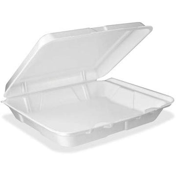 Dart Container Corporation Dcc 95Ht1R C-Foam H/L 1Comp Lg 9.5X 9.25X3 WHI 2/100 DCC 95HT1R