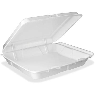 Dart Container Corporation Dcc 95Ht1R C-Foam H/L 1Comp Lg 9.5X 9.25X3 WHI 2/100 DCC 95HT1R
