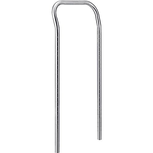 Stainless Steel Utility CART Handle 14W by Nexel – Alloy Steel, Stainless Steel, Model AH14S