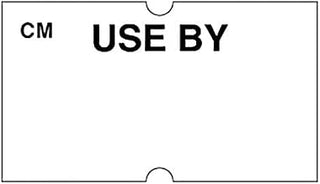 DayMark Safety Systems IT120531 Date Coder Freezable Label, USE by, for DM3 SpeedyMark 10 1-Line Marking Gun, White 1000 Labels
