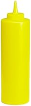 Tablecraft 24 oz Wide Mouth Squeeze Dispenser [Set of 12]