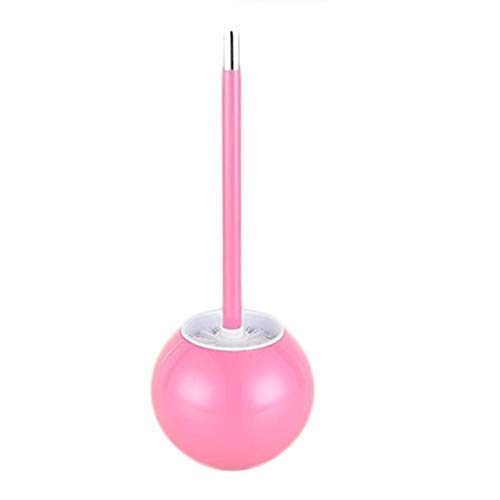Toilet Brush - Ball Shape Holder Design Anti-Splash and Stainless Steel Base by IURDSGIEOOOEWSU – Nylon, Model U%Y720380