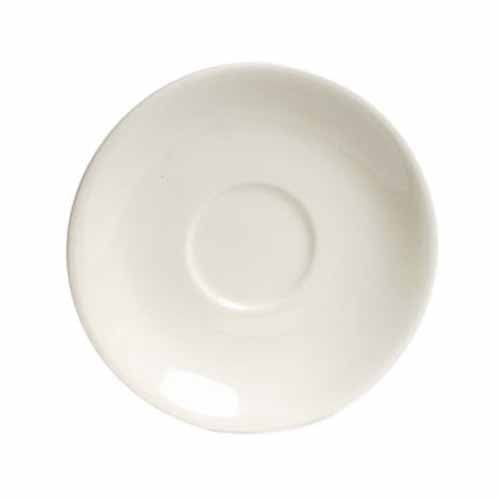Reno 6-5/8" Round Eggshell Plate by Tuxton – Large, Ceramic Clay, White, Pack of 36, Model TRE-006