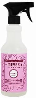 Mrs. MEYER'S Clean Day 70061 Multi Surface Everyday Cleaner, Peony Scent, 16 oz. - Quantity 6