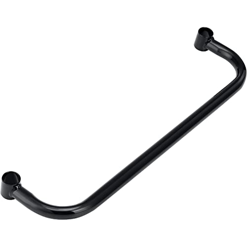 Black EPOXY Safety Push Handle 24W by Nexel – Alloy Steel, Black, Model AE24B