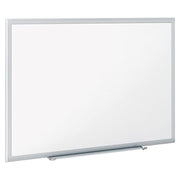 Quartet Silver / 72"W x 48"H / Nano-Clean Magnetic Dry Erase Boards