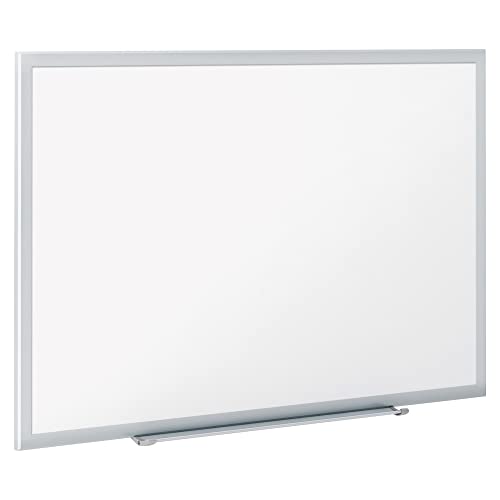 Quartet Silver / 72"W x 48"H / Nano-Clean Magnetic Dry Erase Boards
