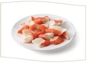 King and Prince Mrs.Fridays Imitation Crab Meat, 2 Pound -- 12 per case.