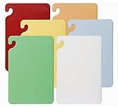 San Jamar CB101212WH Cut-N-Carry Cutting Board