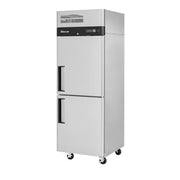 Turbo Air (1) Split Door / Stainless Steel / 21.5 cubic_feet Upright Freezers