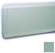 Wall Guard W/Rounded Top & Bottom Edges, 7-3/4"H x 12'L, Pale Jade