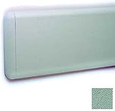Wall Guard W/Rounded Top & Bottom Edges, 7-3/4"H x 12'L, Pale Jade