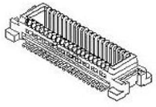 Molex/Waldom, 53748-0308, Conn Board to Board PL 30 POS 0.5mm Solder ST SMD SlimStack™ T/R (3000 Item/s)