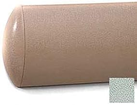Crescent Series Wall Guard, Aluminum Retainer, 5" H x 12'L, Sea Foam