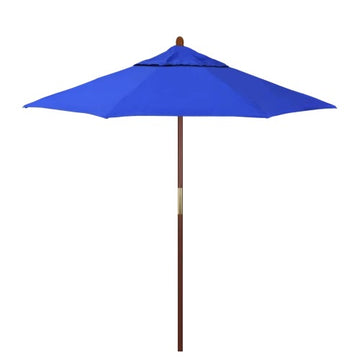 California Umbrella MARE758 Umbrella, 7 1/2' Diameter - Pacific Blue