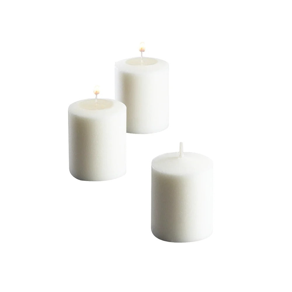 Sterno Wax Candle, 1 7/16" Diameter, Ivory - 2"