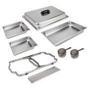 Sterno 70153 Stainless Steel Chafer Set, 8 qt., Silver - photo 3