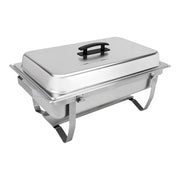 Sterno 70153 Stainless Steel Chafer Set, 8 qt., Silver - Default Title