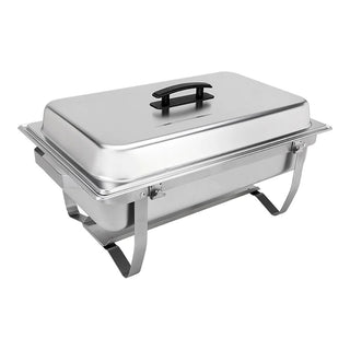 Sterno 70153 Stainless Steel Chafer Set, 8 qt., Silver - Default Title