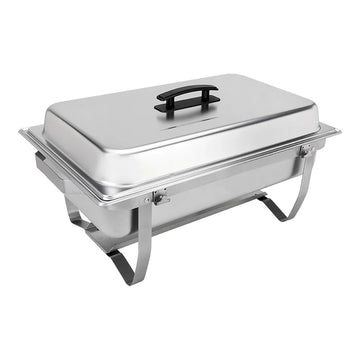 Sterno 70153 Stainless Steel Chafer Set, 8 qt., Silver - Default Title