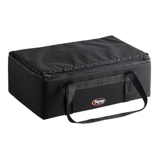 Sterno Nylon Food Carrier, 16" x 24" - Black / 1 Pan