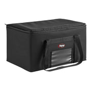 Sterno Nylon Food Pan Carrier, 16" x 24", Black - 6 Pans