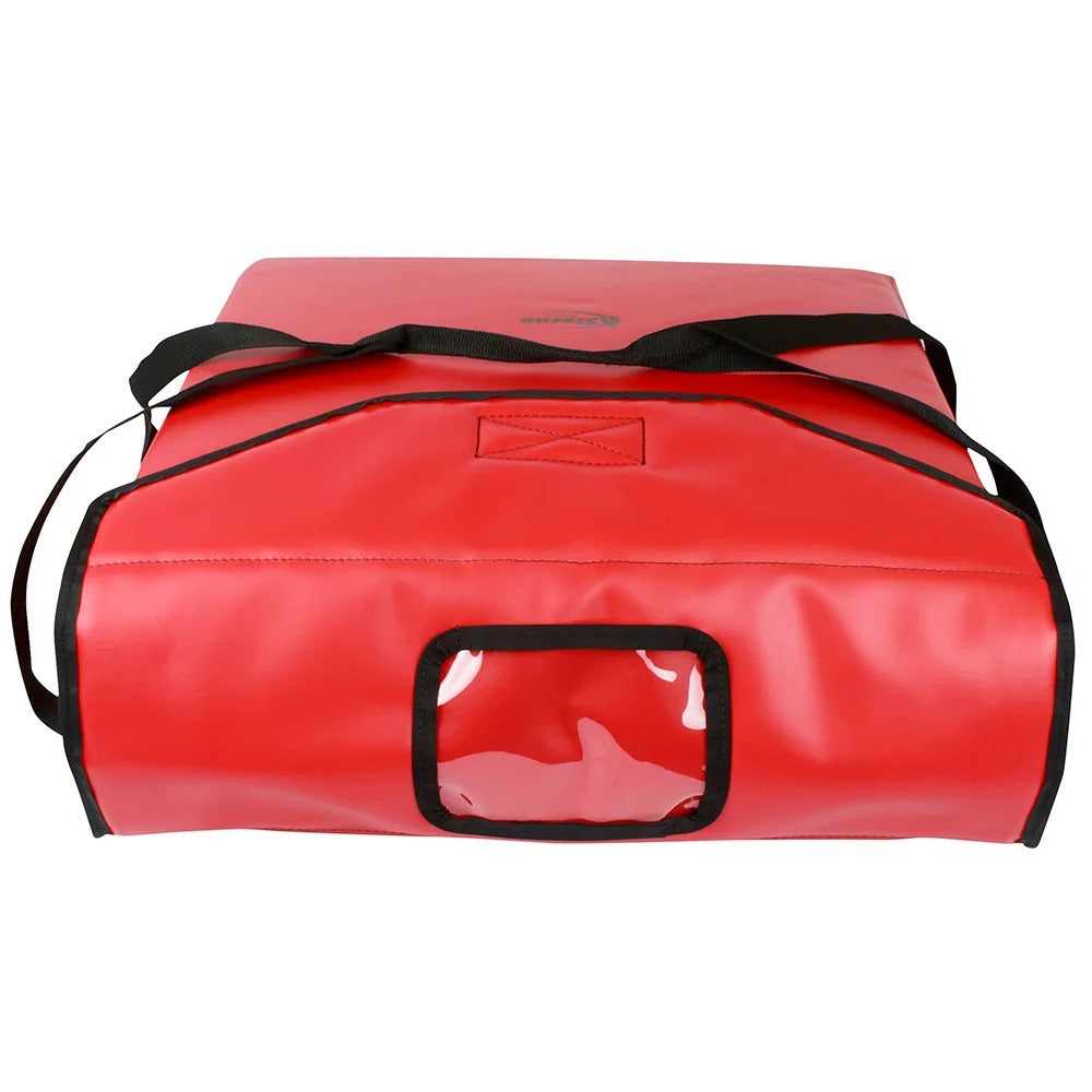 Sterno Pizza Carrier, 3 Pizza Boxes - 21" x 21" / Red