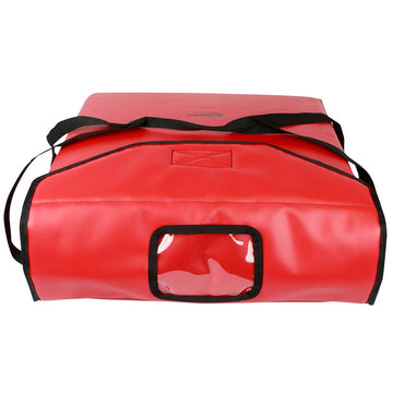 Sterno Pizza Carrier, 3 Pizza Boxes - 21" x 21" / Red