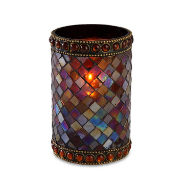 Sterno Liquid Candle Holder, 4 3/4" High - Amber