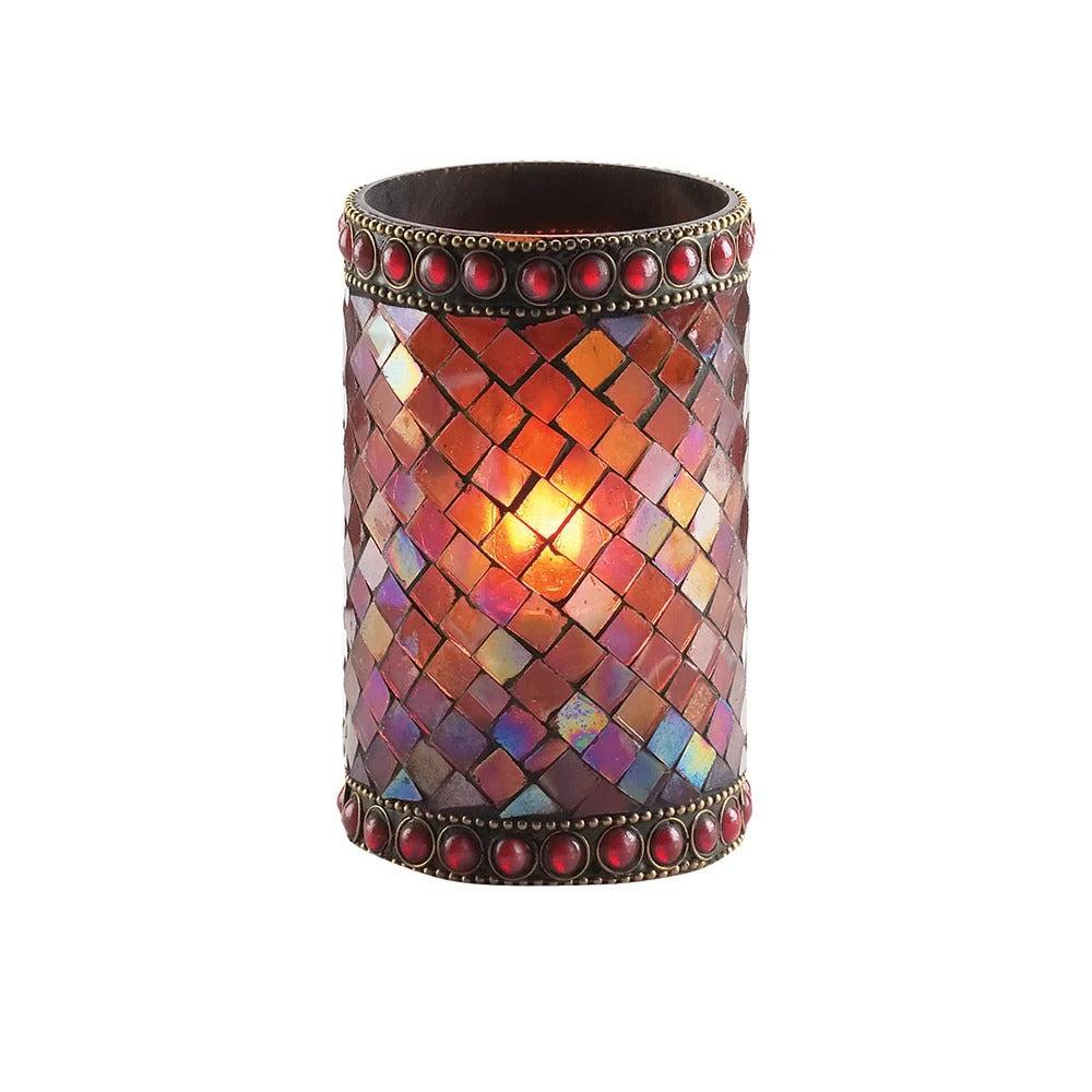 Sterno Liquid Candle Holder, 4 3/4" High - Red