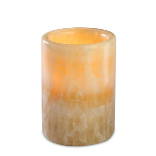 Sterno 80156 Alabaster Liquid Candle Holder, 3 3/16" Diameter - Default Title