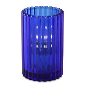 Sterno Glass Liquid Candle Holder, 3 1/8" Diameter - Blue